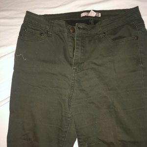 army green pants